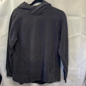Lululemon black hooded sweatshirt